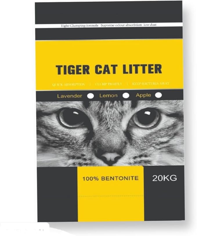 Tiger Cat Litter ® (20kg) Premium Ultra Clumping O cat Litter
